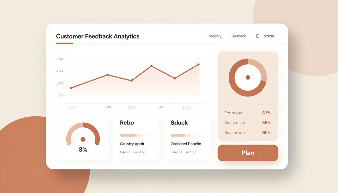 Illustrative Zimdle customer feedback analytics interface